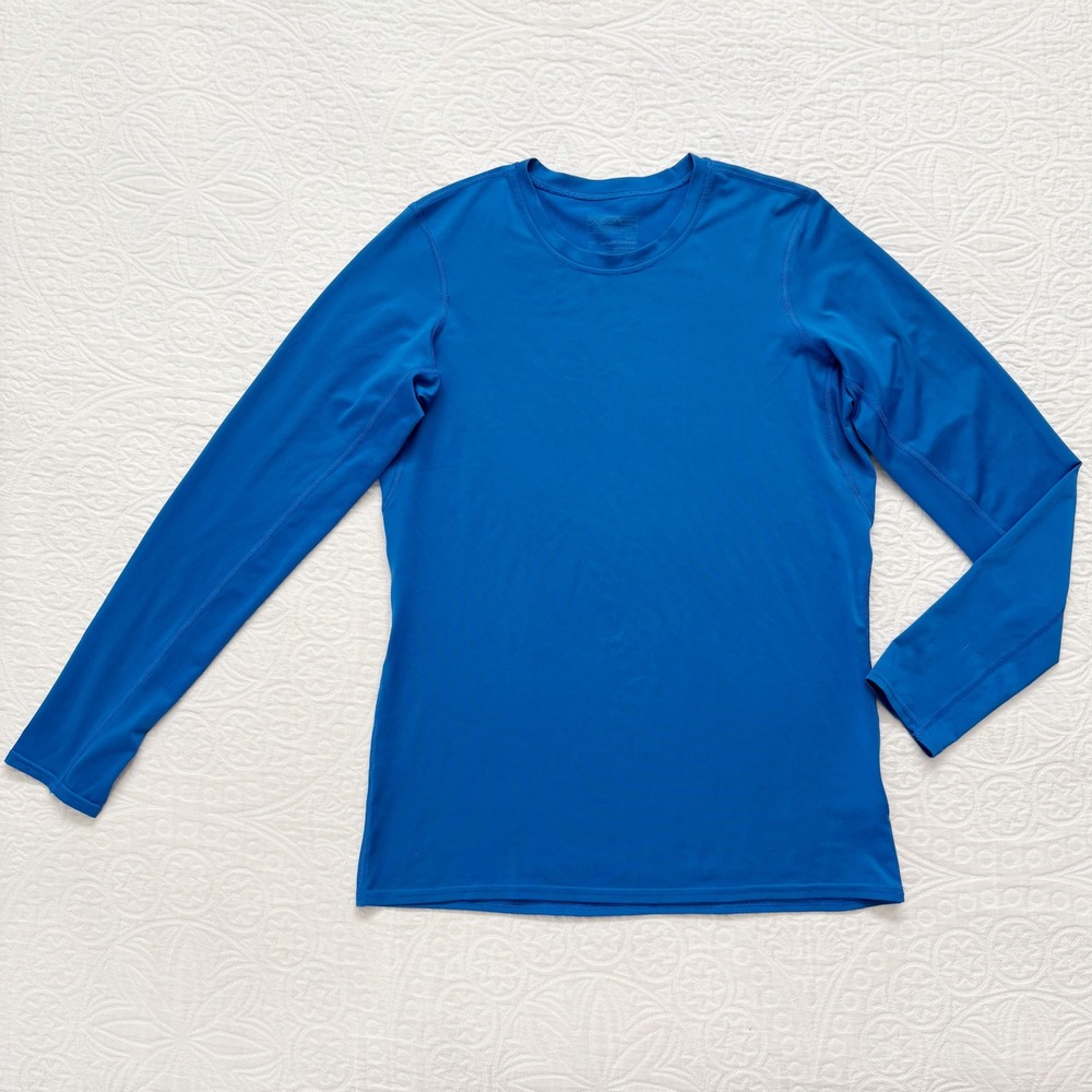 Patagonia Women's Long-Sleeve Daily Capilene‎ Crewneck Baselayer Top, Royal Blue